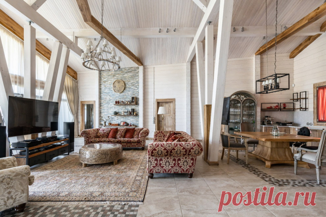 Кухня-гостиная в частном доме: 40 фото, идеи дизайна