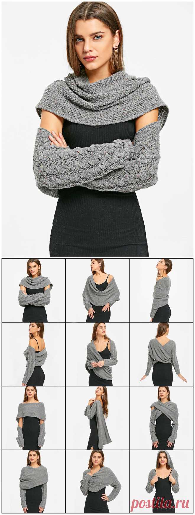 Up to 68% OFF! Cable Knit Convertible Sweater. #Zaful #sweater Zaful, zaful outfits, fashion, style, tops, outfits, blouses, sweatshirts, hoodies, cardigan, turtleneck,cashmere,cashmere sweater sweater, cute sweater, floral sweater, cropped hoodies, pearl sweater, knitwear, fall, winter, winter outfits, winter fashion, fall fashion, fall outfits, Christmas, ugly, ugly Christmas, Thanksgiving, gift, Christmas hoodies, Black Friday, Cyber Monday @zaful Extra 10% OFF Code:ZF2017