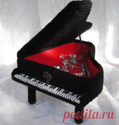 Кукляндия: Шкатулка "Старый рояль"