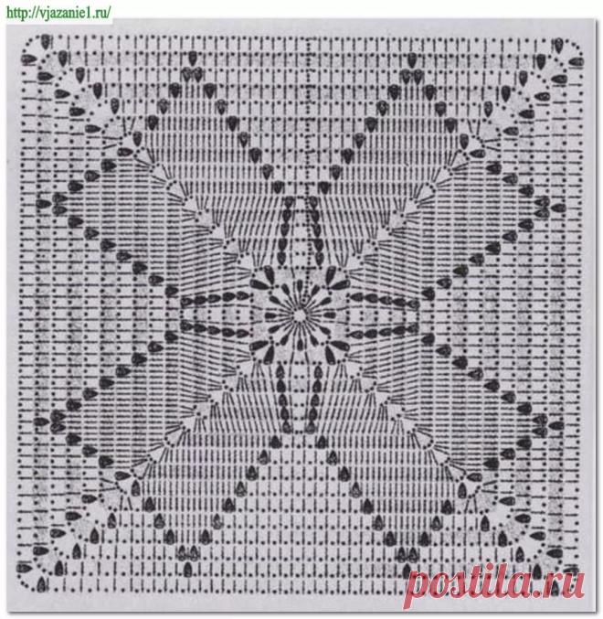 схемы вязания крючком бабушкиных квадратов для пуловера разновидности: 7 тыс изображений найдено в Яндекс.Картинках