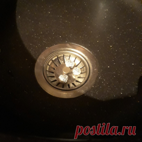 Зачем я кладу В СЛИВ раковины 3 шарика из фольги | Советы по дому