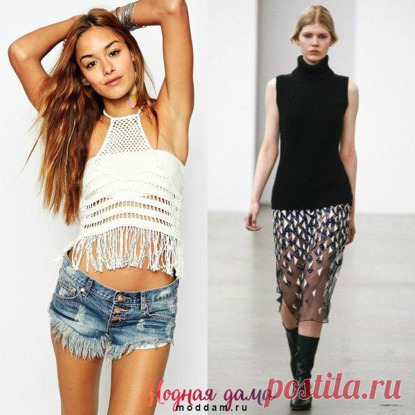 Вязаная мода для женщин на 2017 год: на фото модели с подиума для зимы 2016-2017