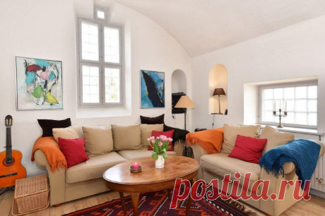 Реконструкция старого кирпичного дома 156 м²: большая гостиная, четыре спальни, летняя столовая на террасе | ZAGGO.RU | Яндекс Дзен