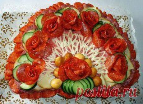 Праздничная смешанная нарезка - &quot;Готовим вместе&quot; - olga.osipova.71@bk.ru - Почта Mail.Ru