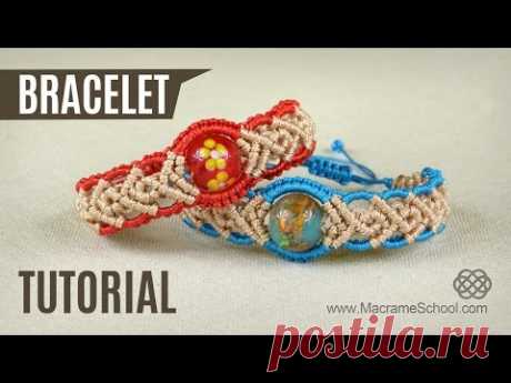 Big Bead Bracelet in Two Colors | Tutorial by Macrame School