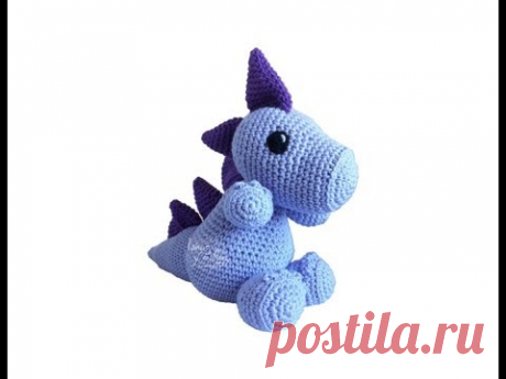 Tutorial Dragon Amigurumi 1-3 (English subtitles)