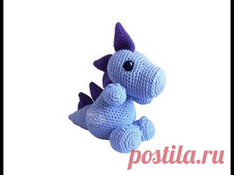 Tutorial Dragon Amigurumi 1-3 (English subtitles)