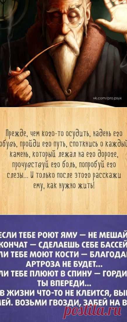 Жизнь и мудрость.  Этим стоит поделиться! | Top.thePO.ST