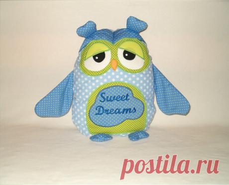 Сова Подушка Baby Shower Подарочные Плюшевые игрушки по Customquiltsbyeva