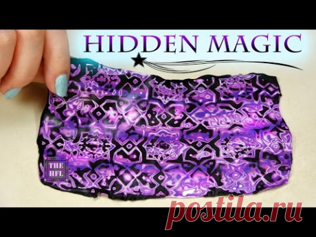 Полимерная глина -Техника ХИДДЕН МЭДЖИК (Polymer clay &quot;Hidden magic&quot; technique) - YouTube