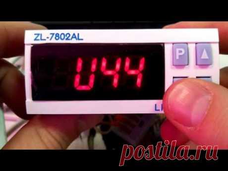 ТЕРМОРЕГУЛЯТОР Lilytech 7802 \\ настройка и подключение своими руками