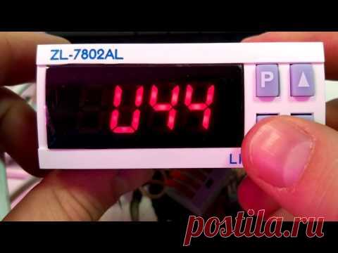 ТЕРМОРЕГУЛЯТОР Lilytech 7802 \\ настройка и подключение своими руками