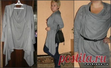 Сшить кофту для полных — Зеленый дом