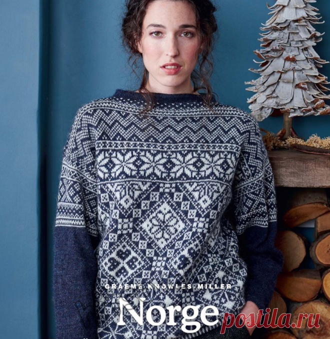 Вязание пуловера Norge - Хитсовет
