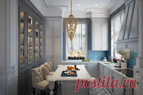 интерьер кухни в стиле современная классика фото: 4 тыс изображений найдено в Яндекс.Картинках