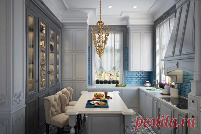 интерьер кухни в стиле современная классика фото: 4 тыс изображений найдено в Яндекс.Картинках