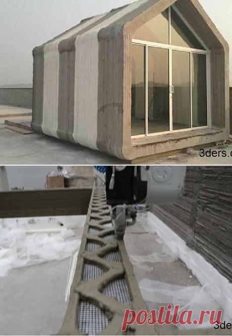 В Китае на 3D-принтерах начали печатать дома — Популярная механика