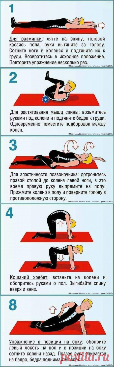 Как исправить осанку и привести спину в порядок
