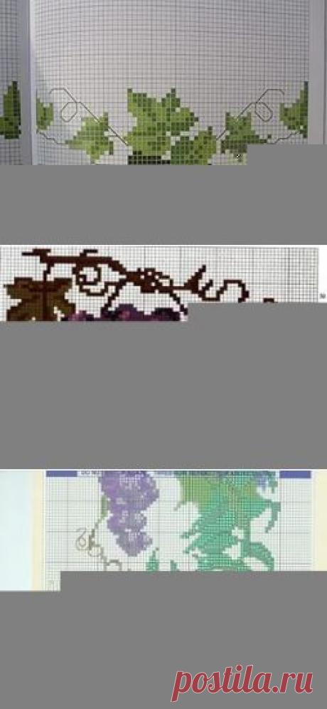 вышивка крестом схемы виноград: 19 тыс изображений найдено в Яндекс.Картинках