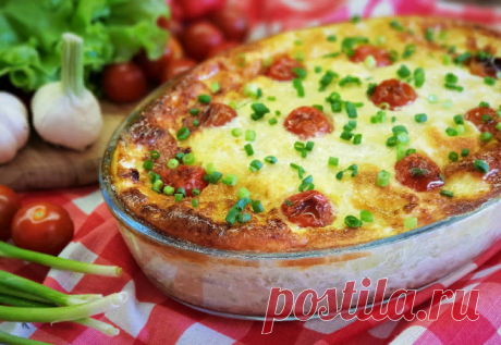 Простой рецепт. Сочная куриная запеканка с овощами: для легкого ужина | Самые вкусные кулинарные рецепты