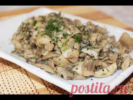 Жареные вешенки. Как пожарить вешенки с луком?