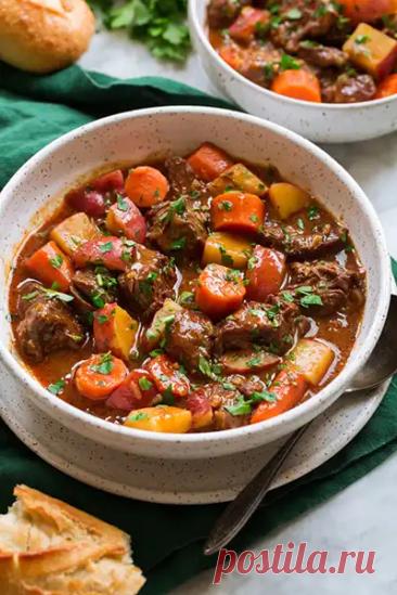 Домашнее рагу с говядиной – пошаговый фото рецепт