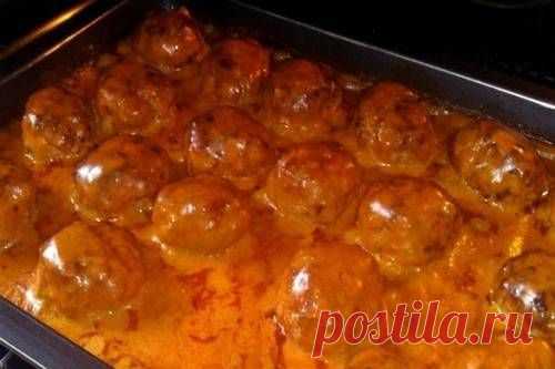 Тефтели в томатном соусе - пошаговый кулинарный рецепт с фото. / Простые рецепты