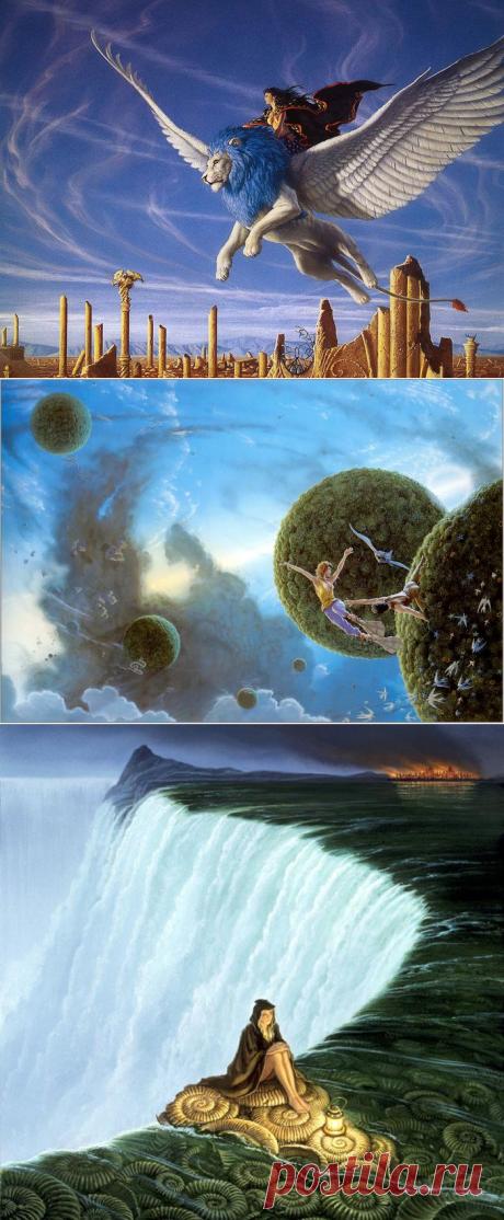 Michael Whelan и фантастические миры художника!