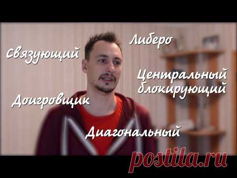 Игровые амплуа в волейболе. Первое видео - коротко обо всех.
