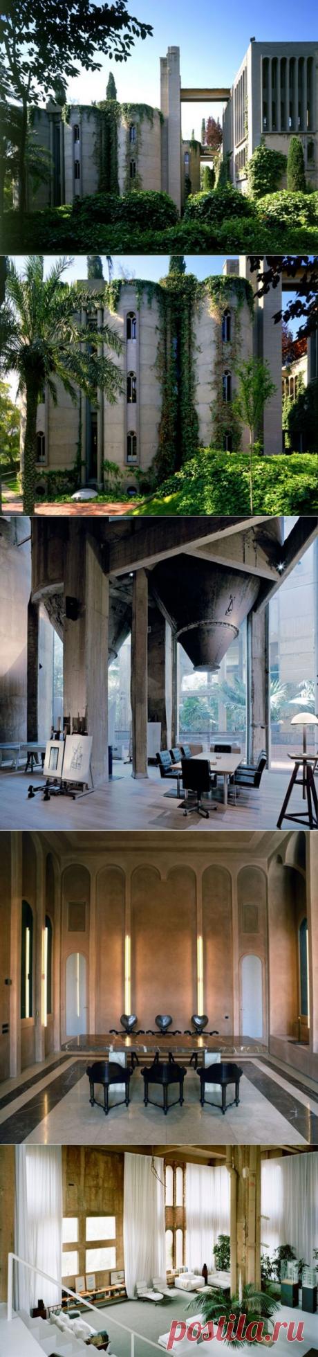 Дворец в заброшенном цементном заводе,вы удивитесь!