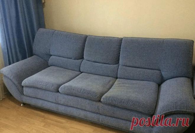 Мягкую мебель чищу дома сама | Делаю 