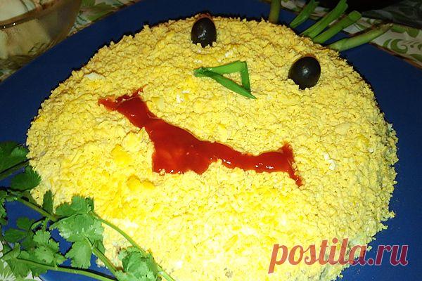 Потрясающе вкусный слоёный салатик с сардиной!
"Слоёный салат с рыбной консервой"
Смотри здесь...