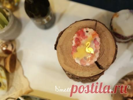Suncheon - Vela de un día de clase de bala de cera con forma de estrella de acuarela
