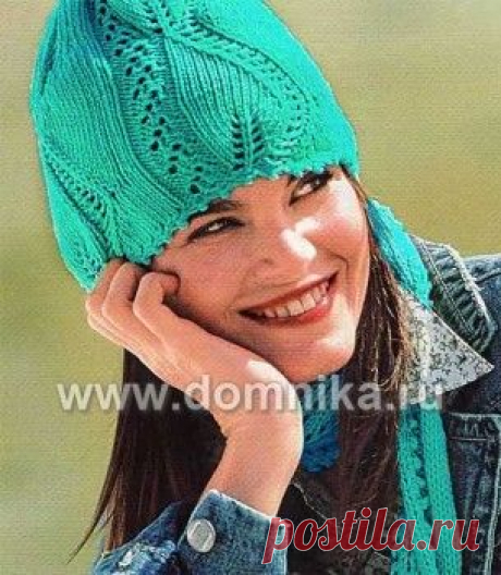 Шапочка спицами