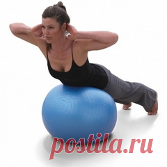 Как использовать для похудения мяч?