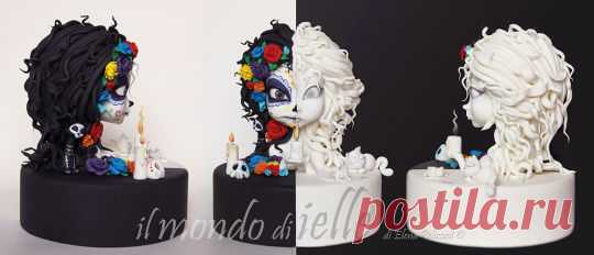 Feliz Dia De Los Muertos 2015 - SSB15 - Cake by il mondo di ielle - CakesDecor