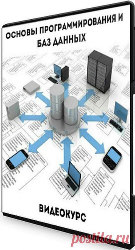 Основы программирования и баз данных (Видеокурс) Курс «Основы программирования и баз данных» посвящен изучению базовых принципов программирования, получению знаний по методологии языков программирования, а также обзору современных тенденций в программировании. В процессе обучения Вы приобретете начальные навыки кодирования и реализации программ