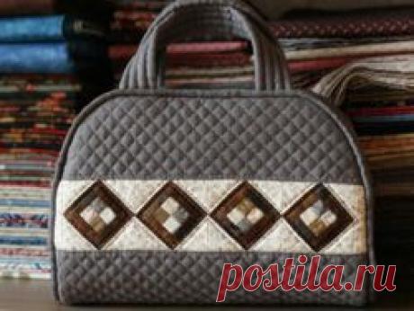 Лоскутное шитье сумки своими руками / Я - суперпупер