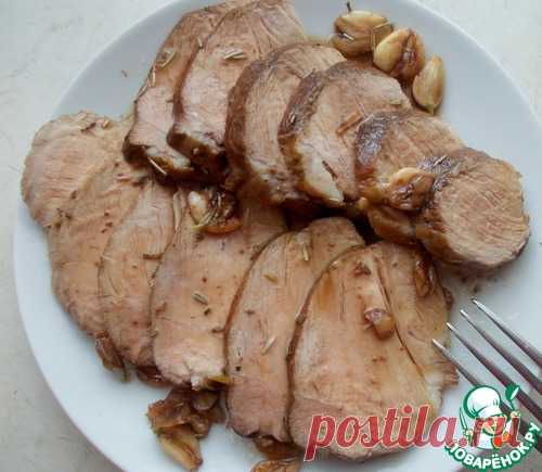 Сочное мясо "Наоборот" - кулинарный рецепт