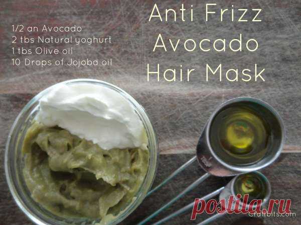 Anti Frizz Avocado Hair Mask — craftbits.com