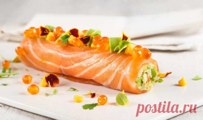 Roulé de saumon farci de mousse de poisson au thermomix