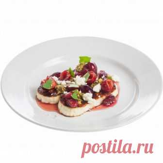 Жареный сыр с чатни из черешни, пошаговый рецепт с фотографиями – закуски. «Еда»