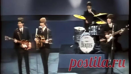 The Beatles - I'm A Loser • ( Colorized Shindig Show Remastered ᴴᴰ)