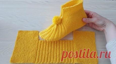 Следки на двух спицах