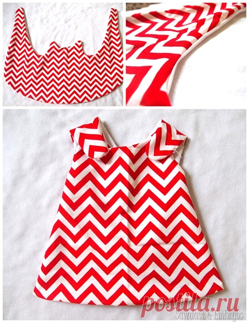 Easy Wrap-around Pinafore Dress or Blouse - Reality Daydream