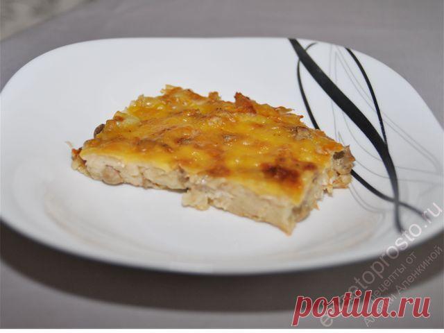 Жульен из курицы с грибами