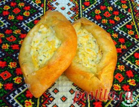 Открытые пирожки с творогом и сыром – кулинарный рецепт