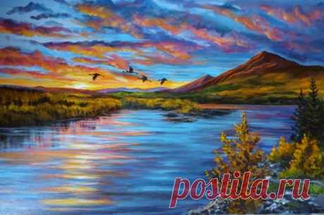 Jackie Irvine's Landscape Art