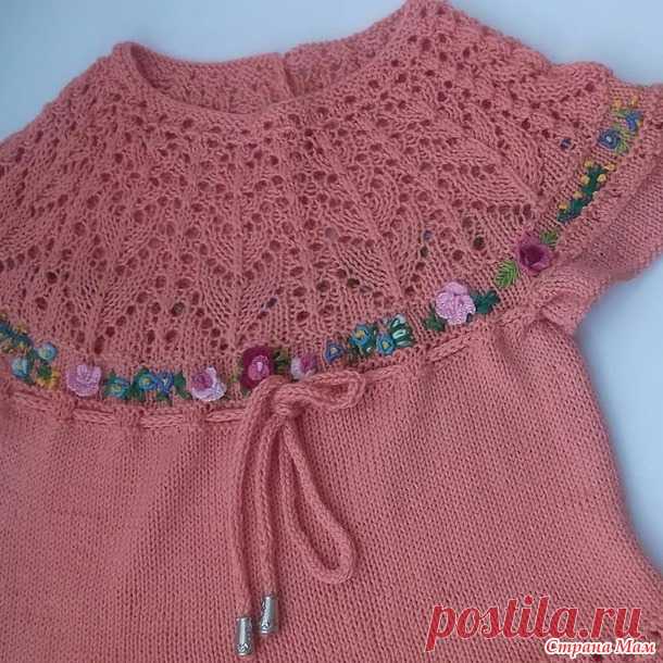 Платье из Дивы силк эффект. Авторское название 