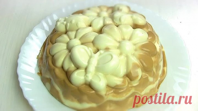 Легкий творожный торт- десерт 
